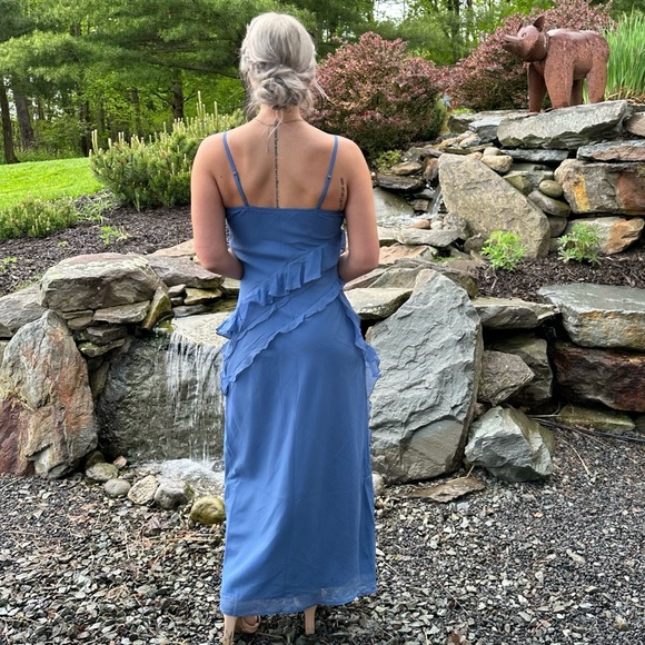 Abercrombie ruffled maxi dress - Picture 3 of 4